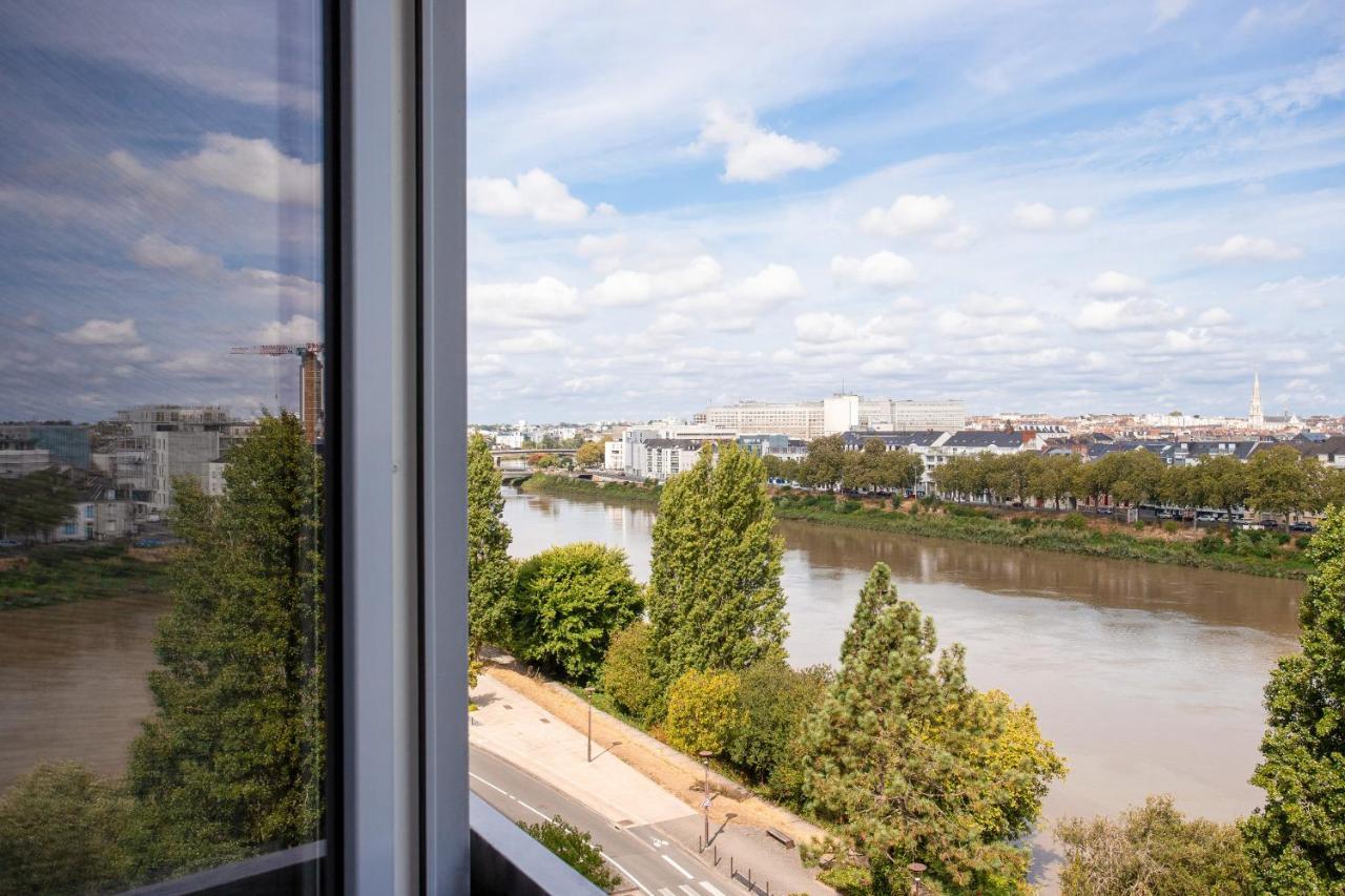 Appartamento Escapade Sur L'Ile De Nantes Avec Vue Sur La Loire Esterno foto